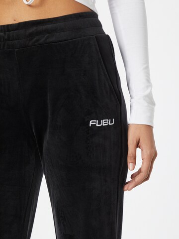 FUBU Flared Broek in Zwart