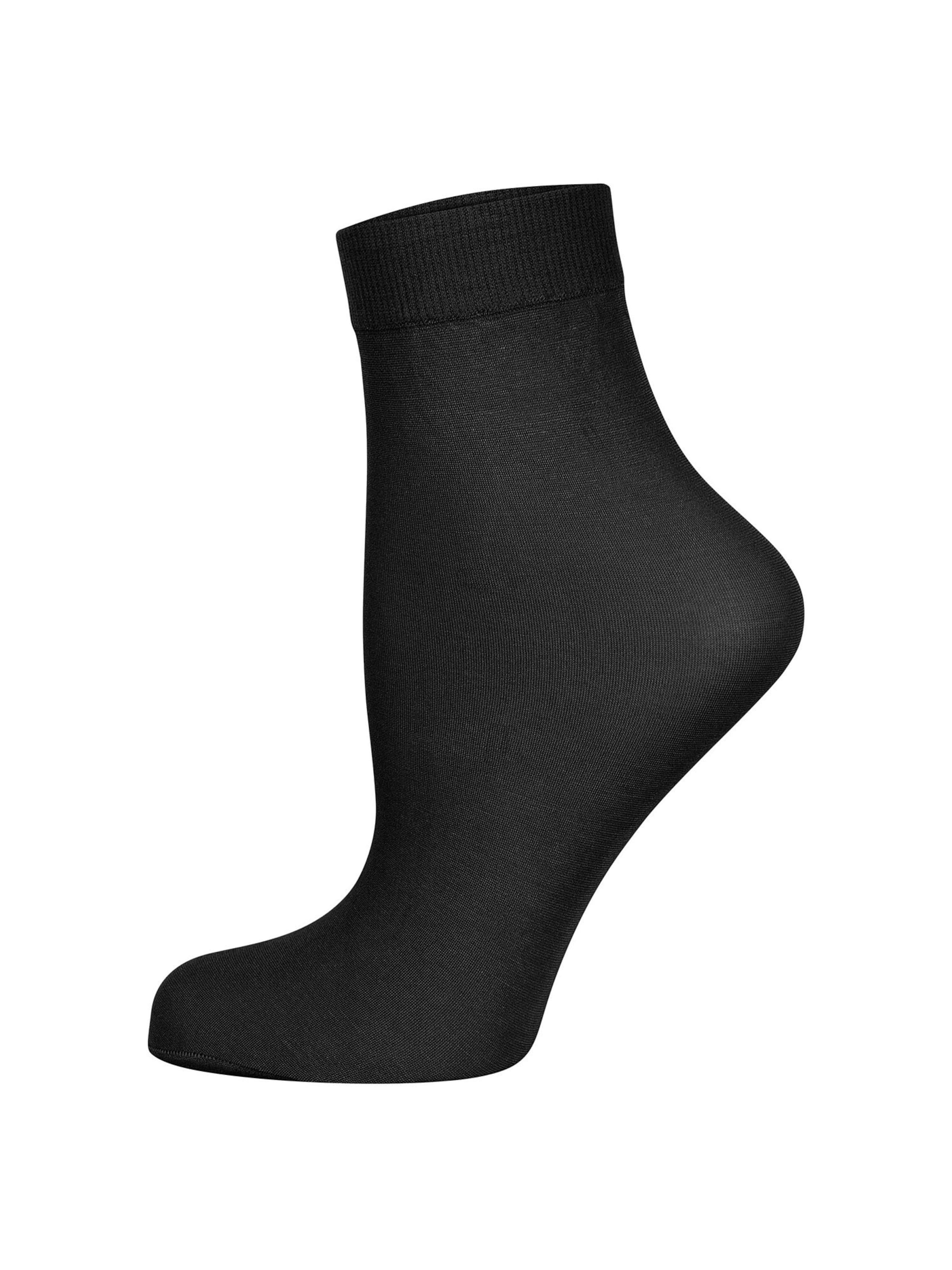 Nur Die - Meias ' Strümpfe & Söckchen Cotton 60 DEN ' em preto