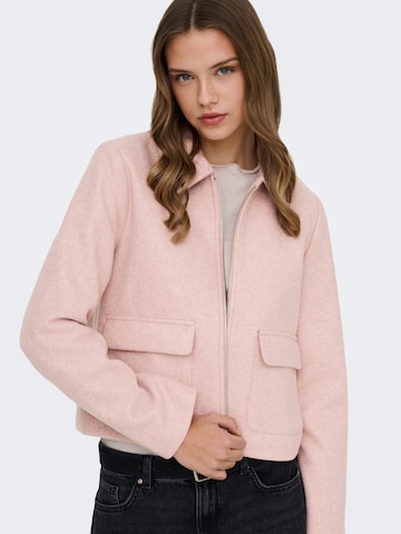 ONLY Between-season jacket 'ONLVela' in Pink