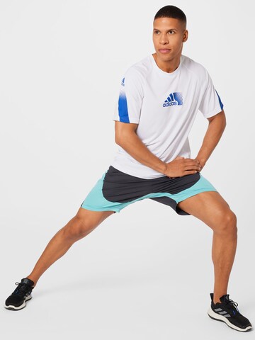 ADIDAS SPORTSWEAR Λειτουργικό μπλουζάκι 'Seaso' σε λευκό