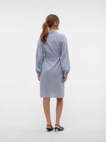 MAMALICIOUS Shirt dress 'LOUIZA LIA' in Blue