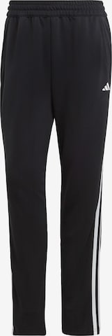 ADIDAS PERFORMANCE Regular Workout Pants in Black: front