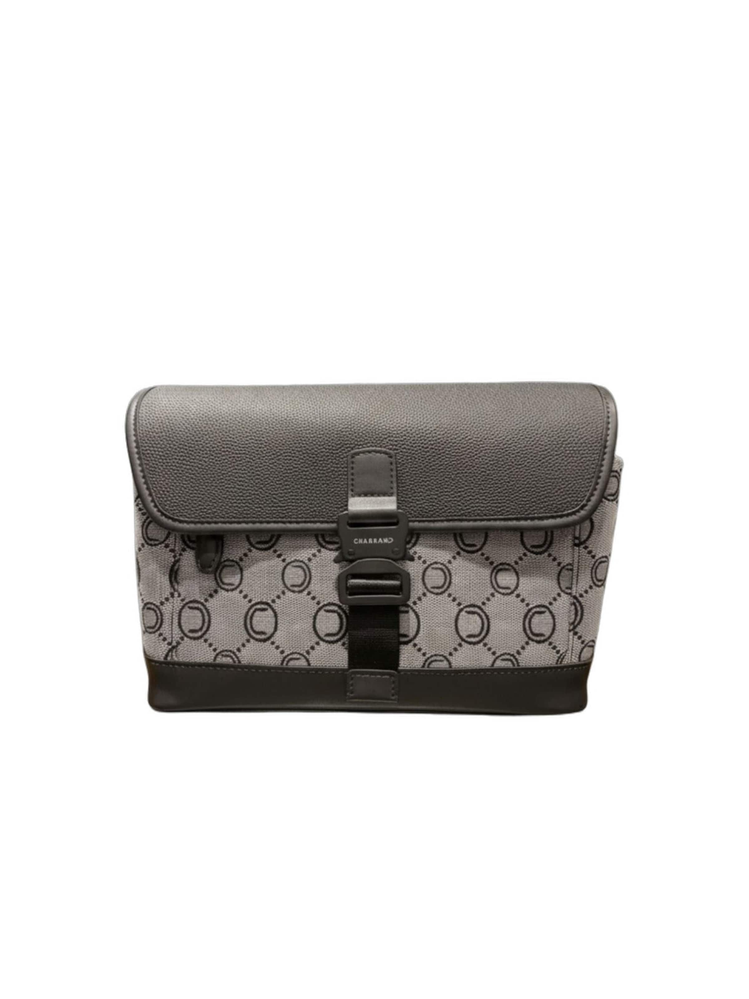 Chabrand Crossbody bag 'Chabrand Sacoche Reporter Gris' in Grey: front
