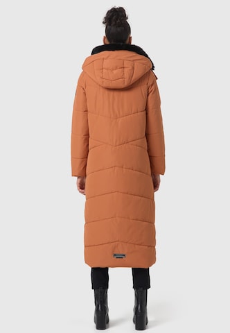 NAVAHOO Zimný kabát 'Hingucker XIV' - Hnedá