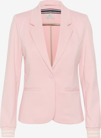 Blazer 'Kinnie' Kaffe en rose : devant