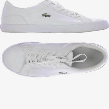 LACOSTE Sneakers & Trainers in 46 in White: front