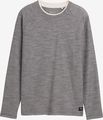 TOM TAILOR DENIM Koszulka w kolorze szary: przód