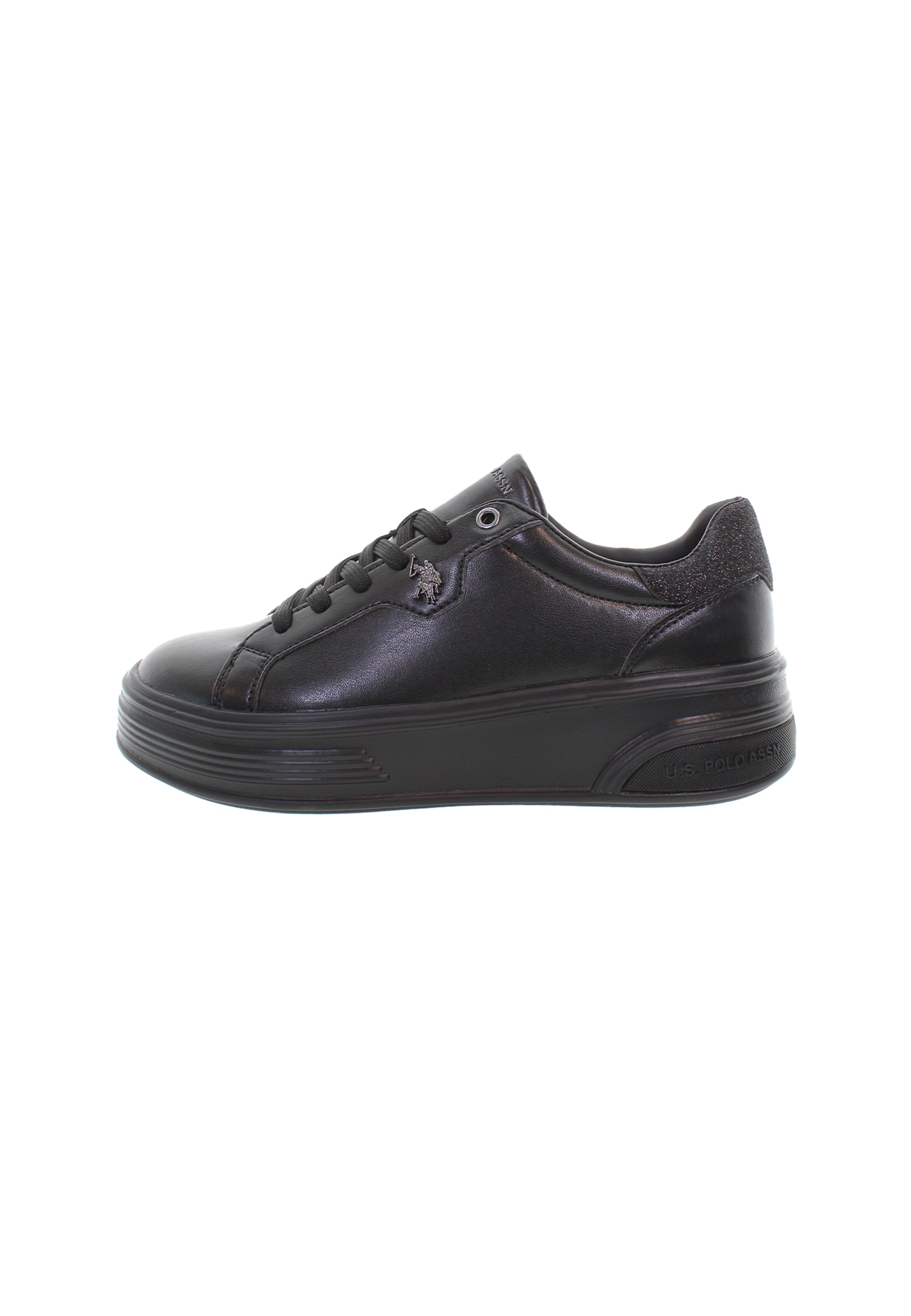 Sneaker bassa di U.S. POLO ASSN. in nero: frontale