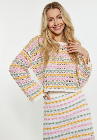 IZIA Sweater in Mixed colors: front