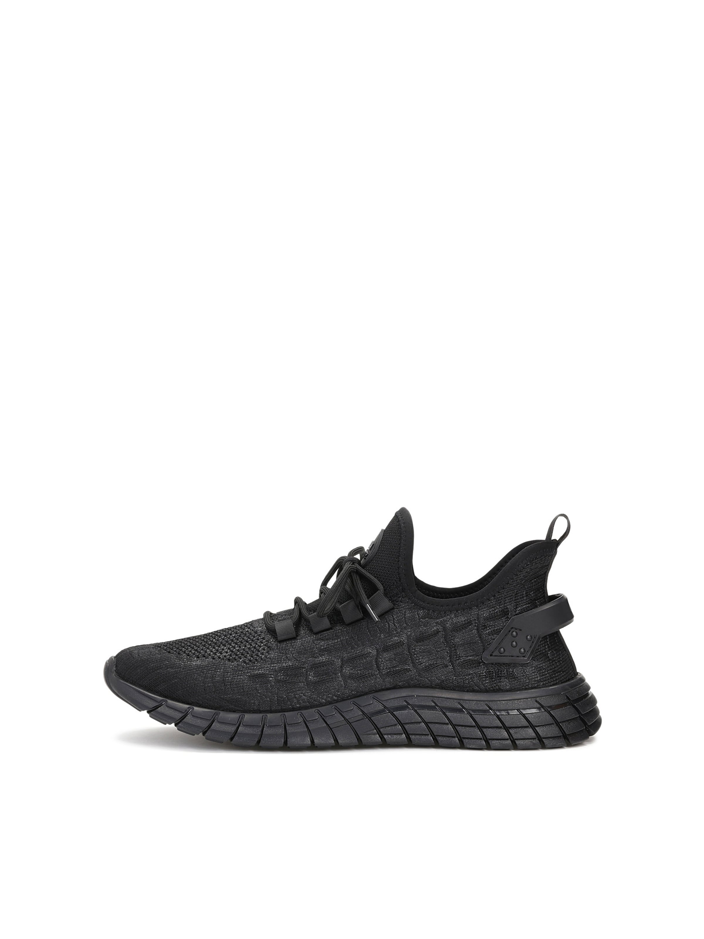 Baskets basses Kazar Studio en noir : devant