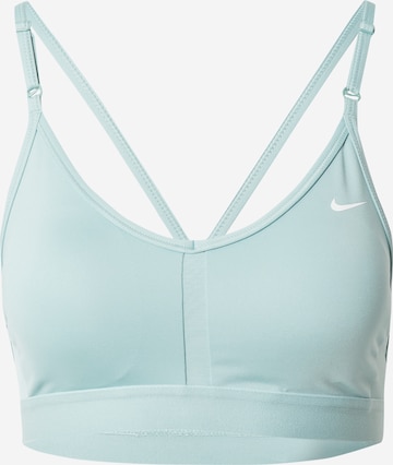 NIKE Sports Bra 'Indy' in Green: front