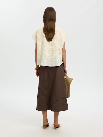 SELECTED Blouse in Beige