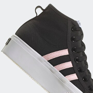 Baskets 'Nizza' ADIDAS ORIGINALS en noir