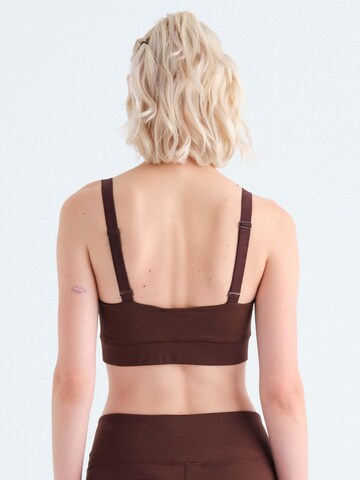 Rockupy Funktionsshirt 'Chocolate' in Braun