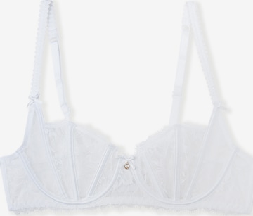 ETAM Balconette Rinnahoidja 'Gamme', värv valge: eest vaates