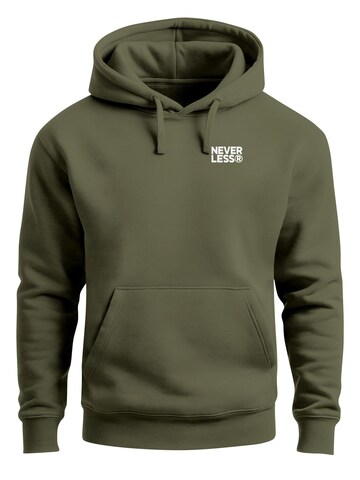 Neverless Sweatshirt 'Expedition'‌‌ in Grün: Vorderseite