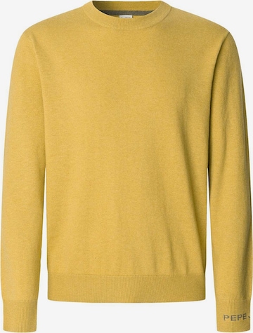 Pepe Jeans Sweater 'Andre' in Yellow: front