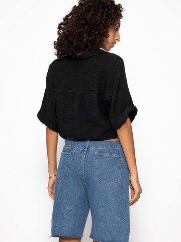 SASSYCLASSY Bluse‌‌‌‌‌‌‌‌ in Schwarz