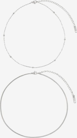 Hey Happiness - Cadena 'Duo Light' en plata: frente