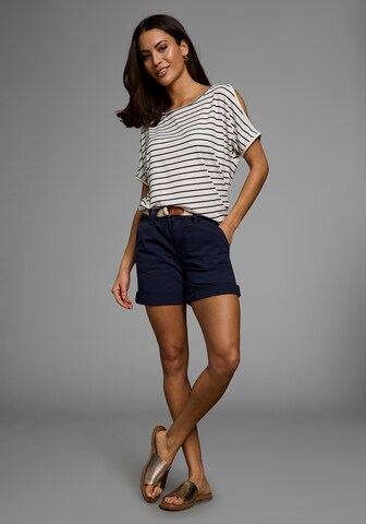 DELMAO Slim fit Pants in Blue