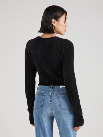 Hoermanseder x About You Sweater 'Arlene' in Black