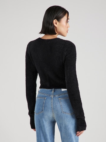 Hoermanseder x About You Sweater 'Arlene' in Black