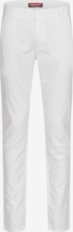 Rock Creek Chino Pants in White: front