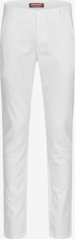 Rock Creek Chino Pants in White: front