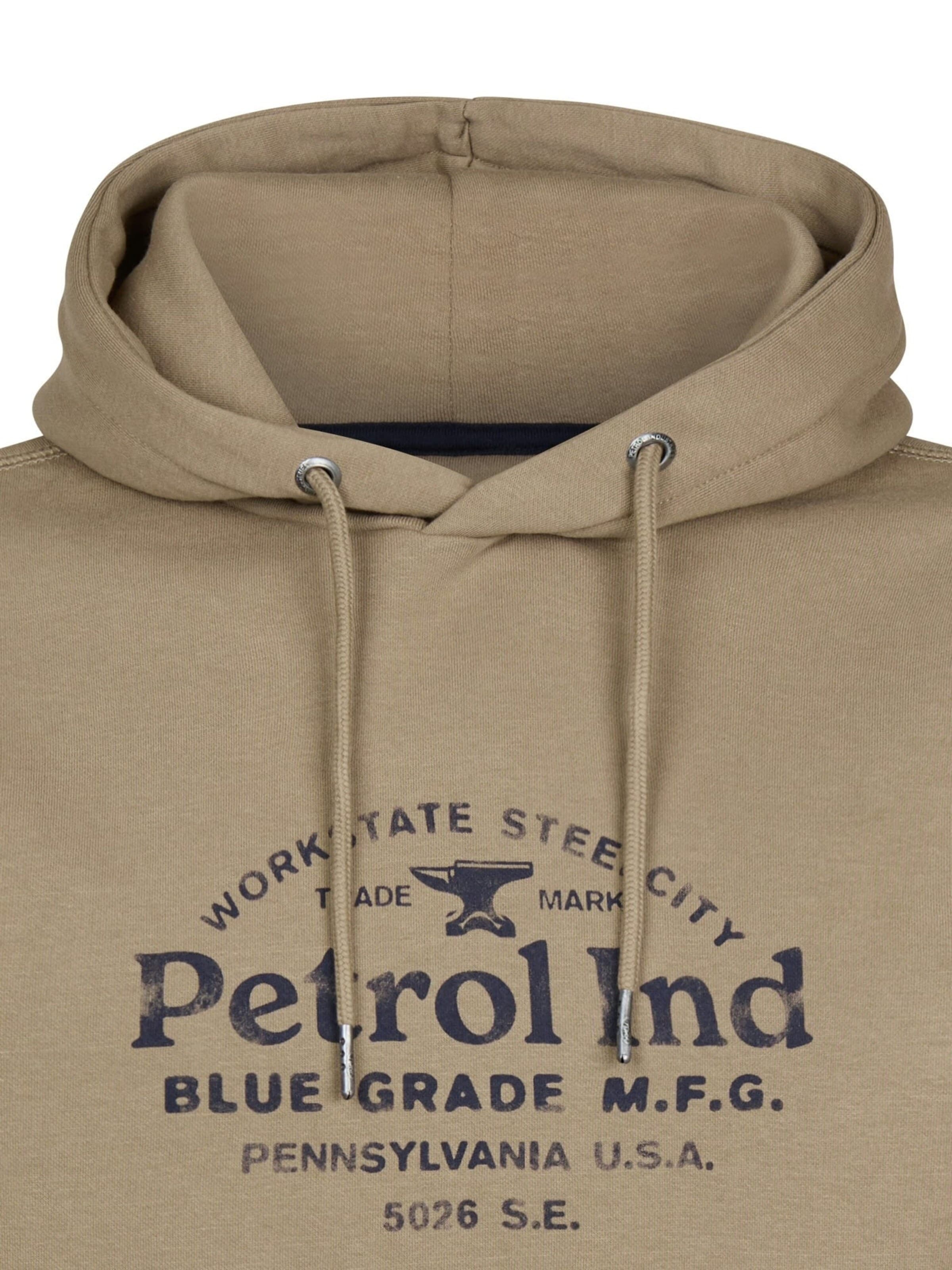 PETROL INDUSTRIES MEN Μπλούζα φούτερ σε πράσινο