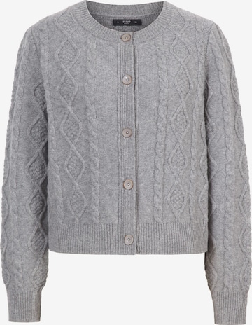 IVKO Woman Strickjacke in Grau: Vorderseite
