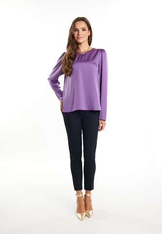 faina - Blusa em roxo