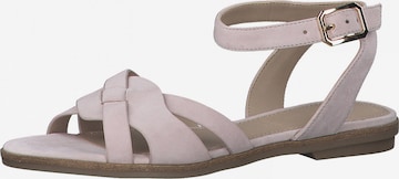 s.Oliver Sandaler med rem i pink: forside