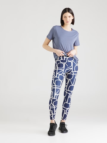 ONLY PLAY Skinny Sporthose 'FONT-2' in Blau