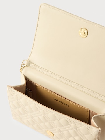 Love Moschino Axelremsväska i beige