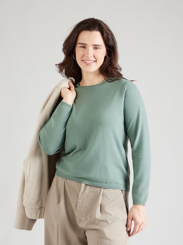 Pullover 'CARLOYAL' di ONLY Carmakoma in verde: frontale