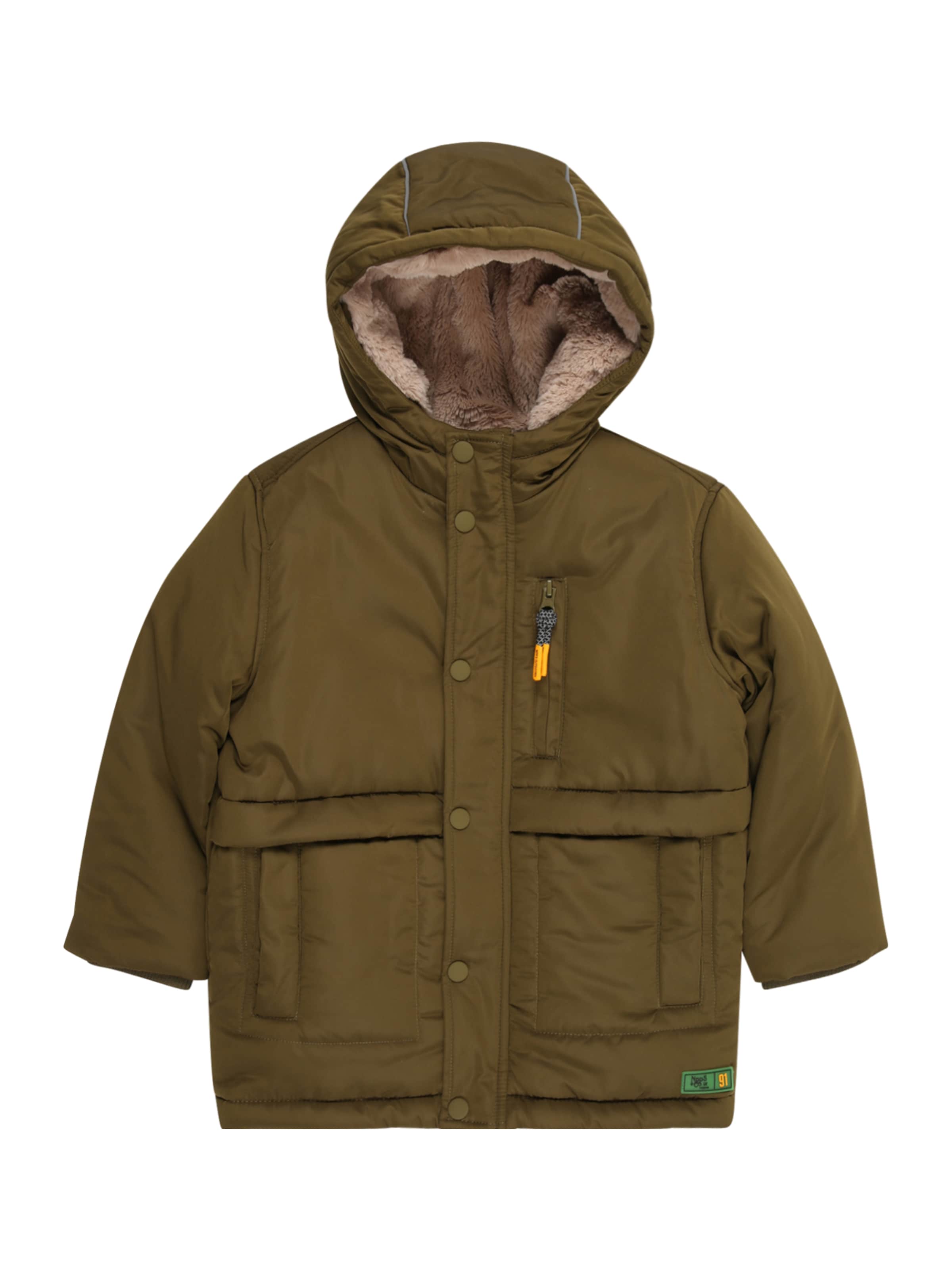 Noppies Kurtka funkcyjna 'Lorca' w kolorze zielony: przód