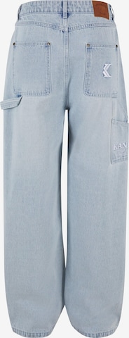 Karl Kani Wide Leg Jeans in Blau