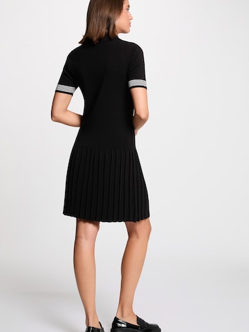 Morgan Gebreide jurk in Zwart