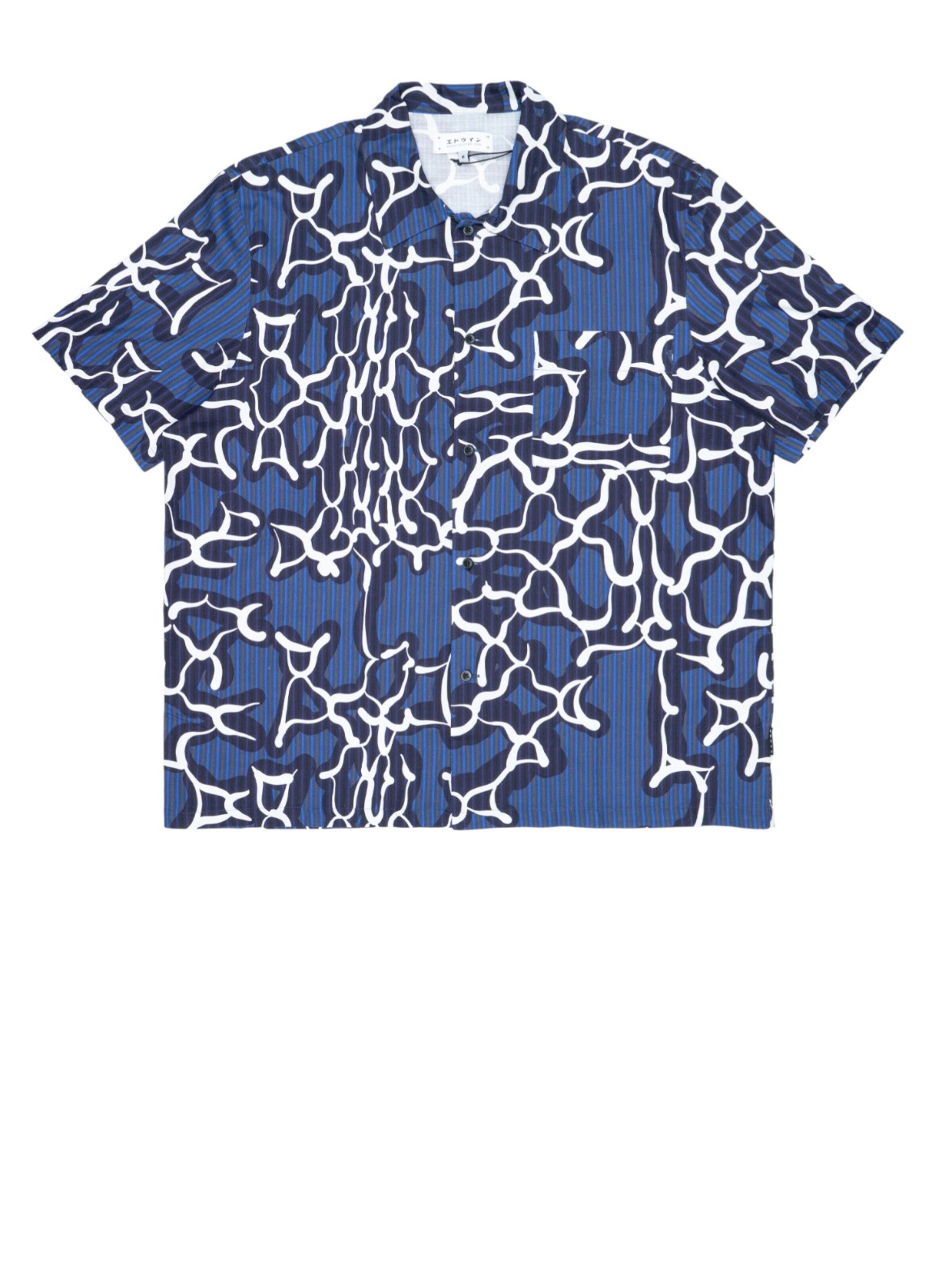 EDWIN Regular Fit Hemd in Mischfarben: Vorderseite