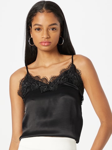 Warehouse Top in Black: front