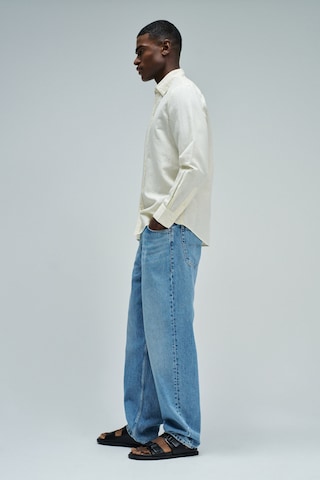 Salsa Jeans Regular Fit Hemd in Gelb