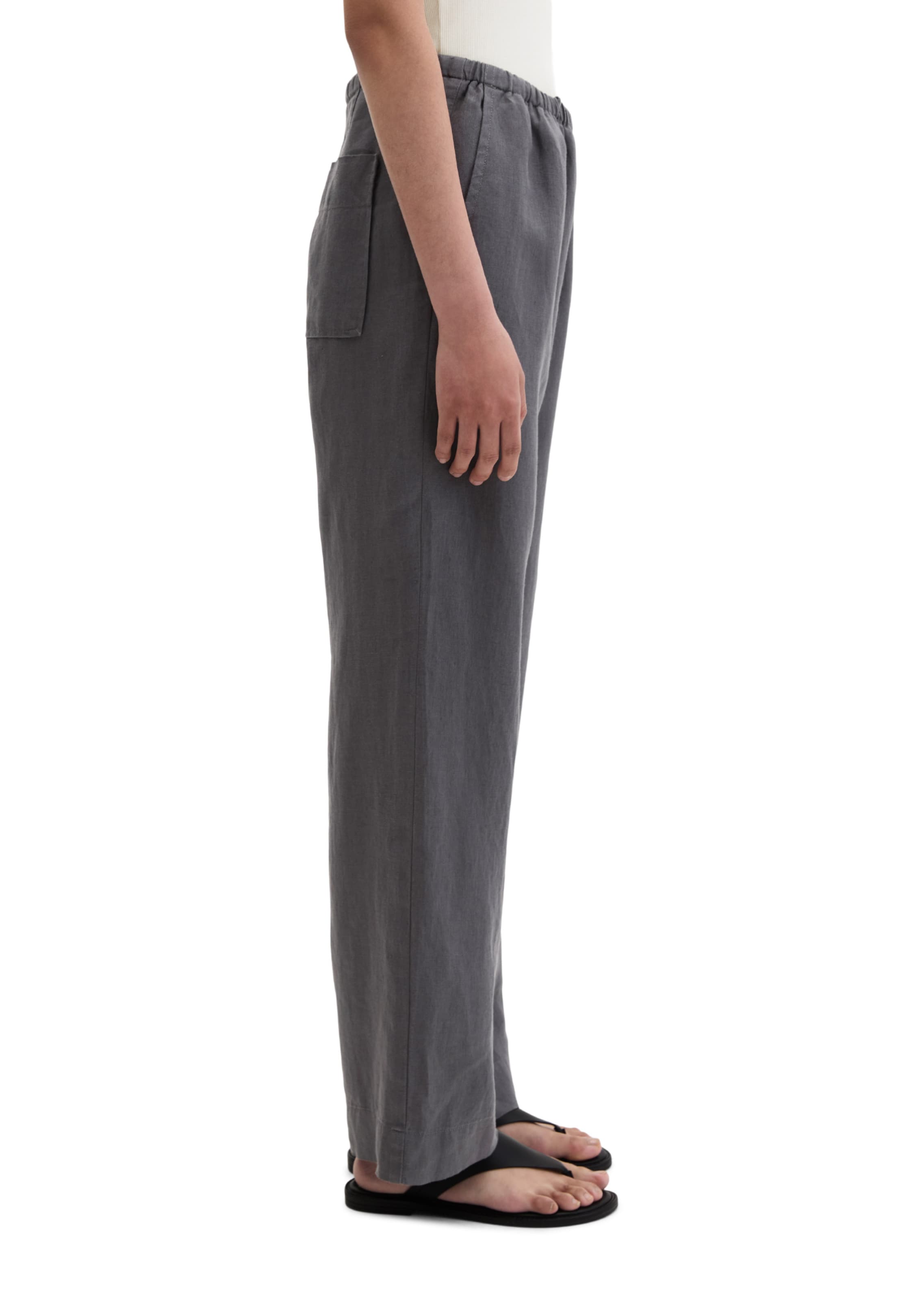Loosefit Pantalon Marc O'Polo en gris