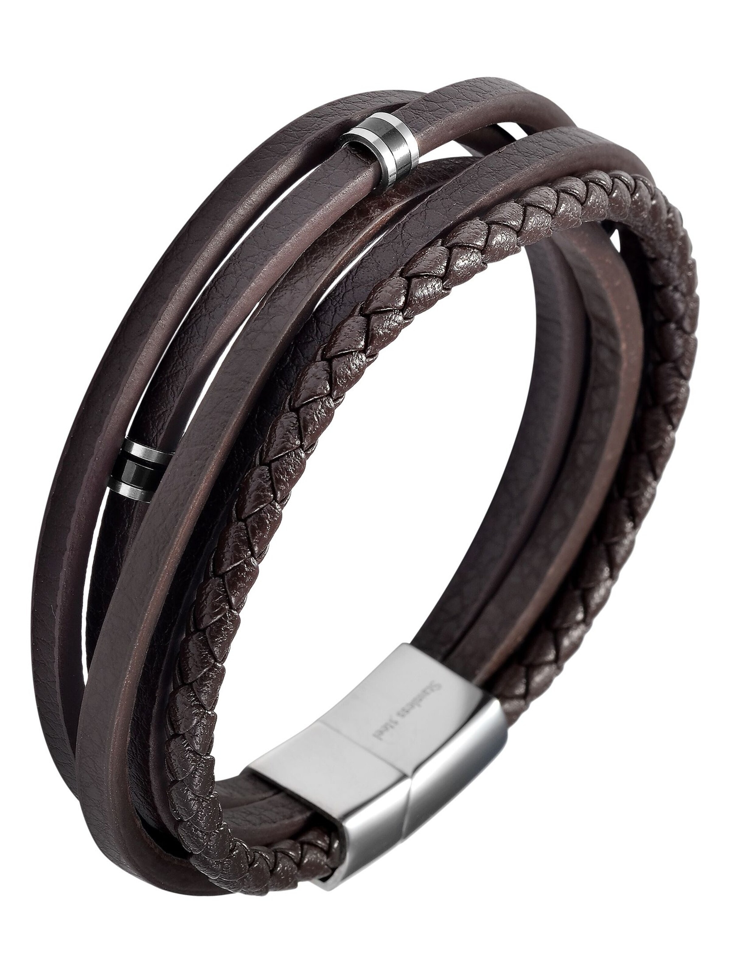 Akzent Bracelet 'Zenna, langlebig' in Brown