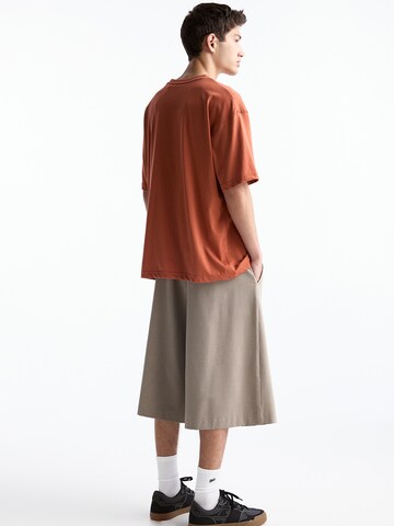 Pull&Bear T-Shirt in Braun