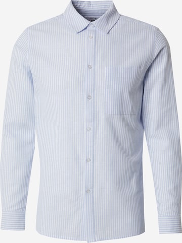 DAN FOX APPARELRegular Fit Košulja 'Quirin' - plava boja: prednji dio