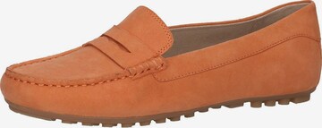 Mocassin CAPRICE en orange : devant