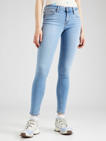 Coupe slim Jean ESPRIT en bleu : devant