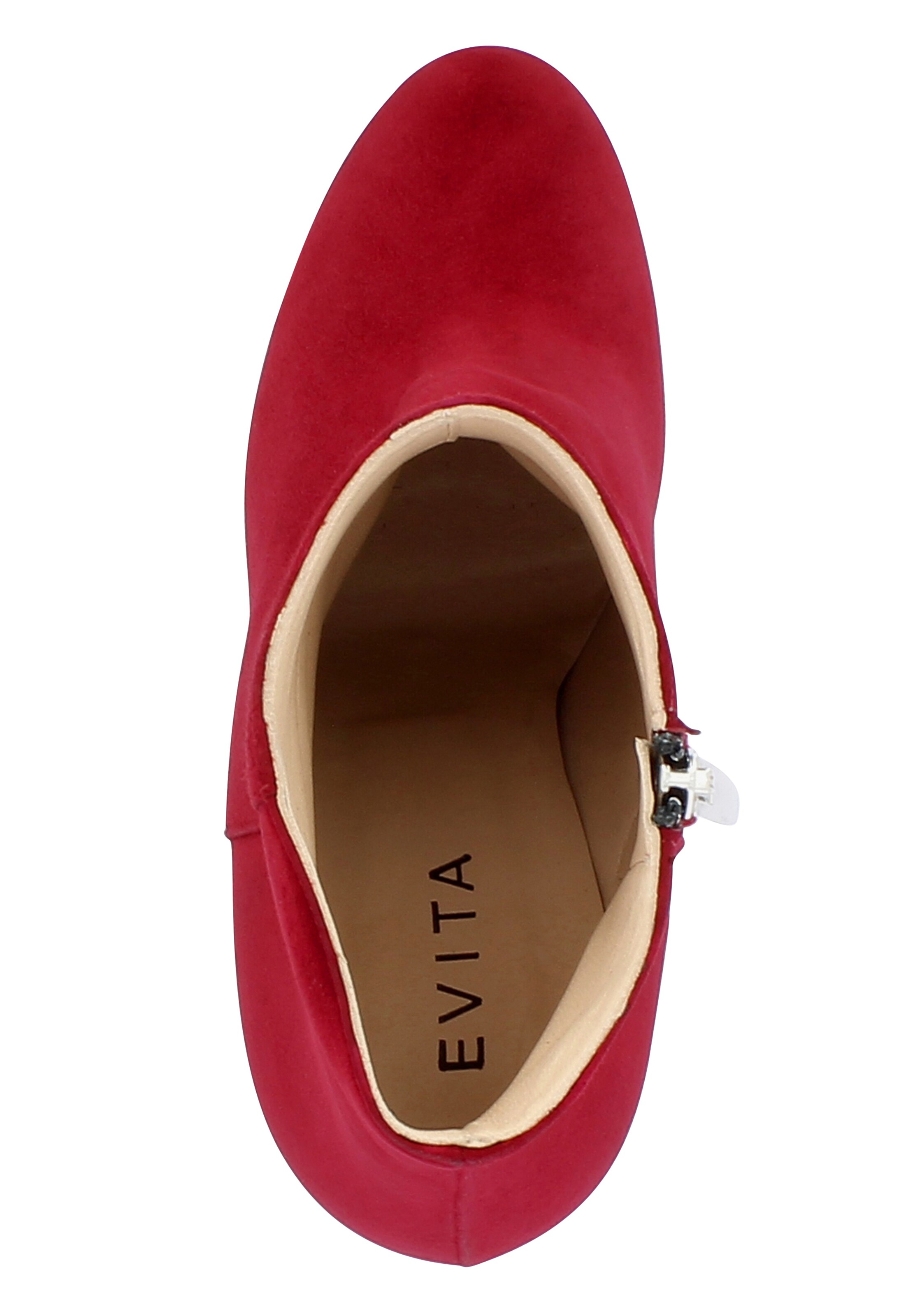 EVITA Enkellaarsjes in Rood