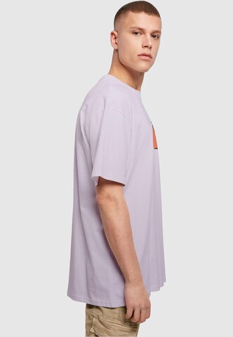 T-Shirt 'Summer - Beach' Merchcode en violet