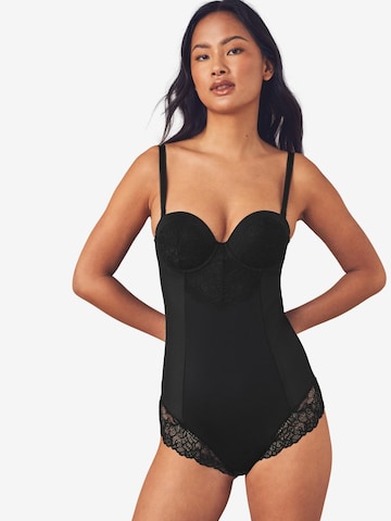 Body modellante di Next in nero: frontale